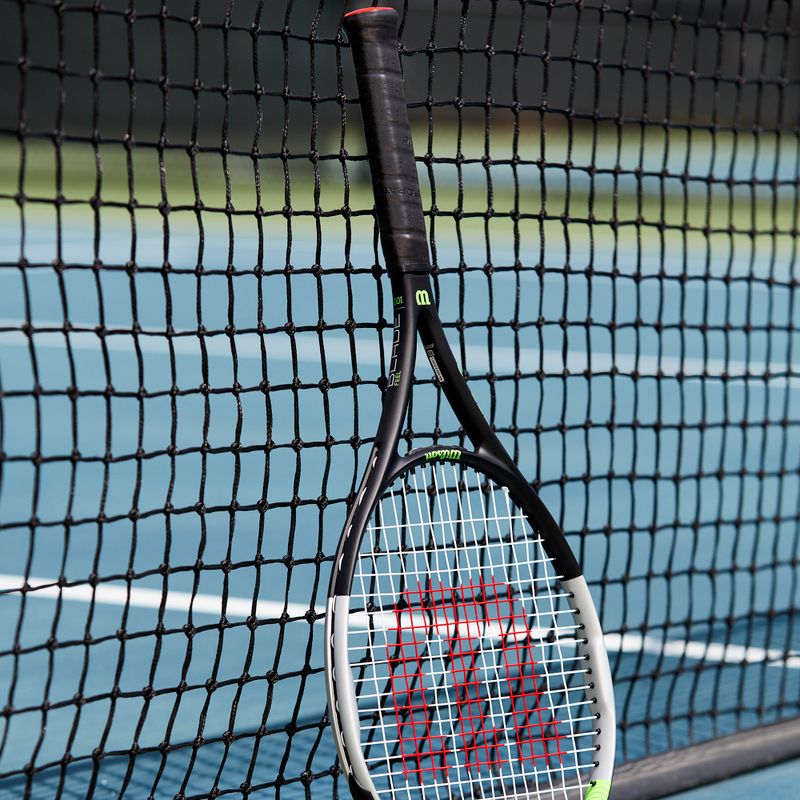 Rakieta tenisowa Wilson Blade Feel 100 black/silver/lime gr. 7