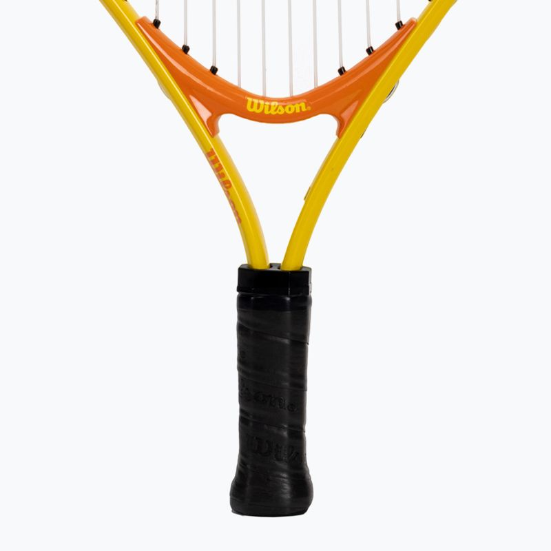 Rakieta tenisowa dziecięca Wilson Us Open Jr 19 yellow/orange 4