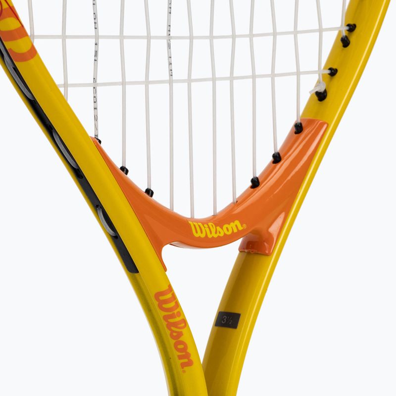 Rakieta tenisowa dziecięca Wilson Us Open Jr 19 yellow/orange 5