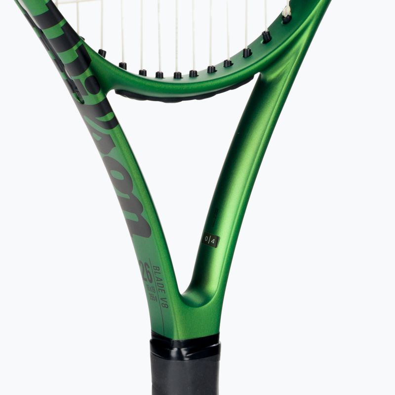 Rakieta tenisowa dziecięca Wilson Blade Jr 26 V8 color shifting paint 5