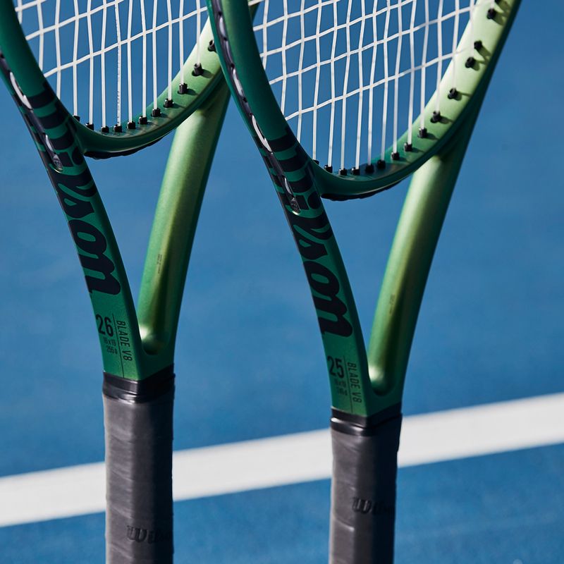 Rakieta tenisowa dziecięca Wilson Blade Jr 26 V8 color shifting paint 9