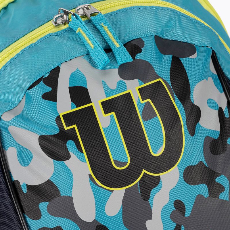 Plecak dziecięcy Wilson Junior Backpack blue/wild lime 4