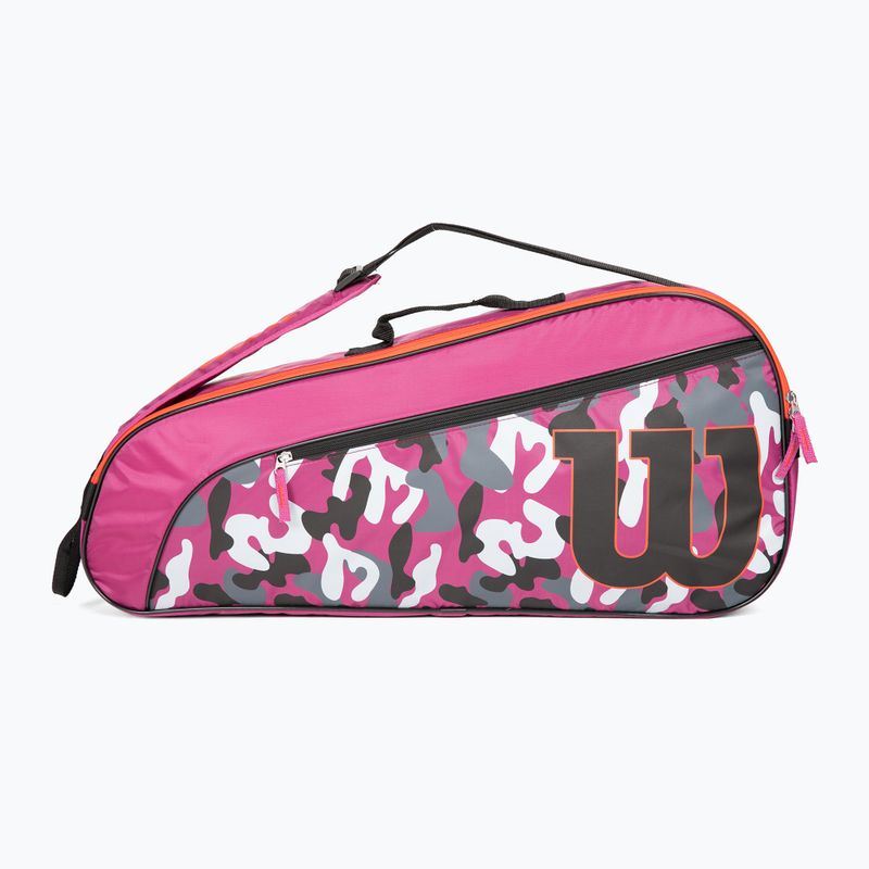 Torba tenisowa dziecięca Wilson Junior Racketbag purple/red 2