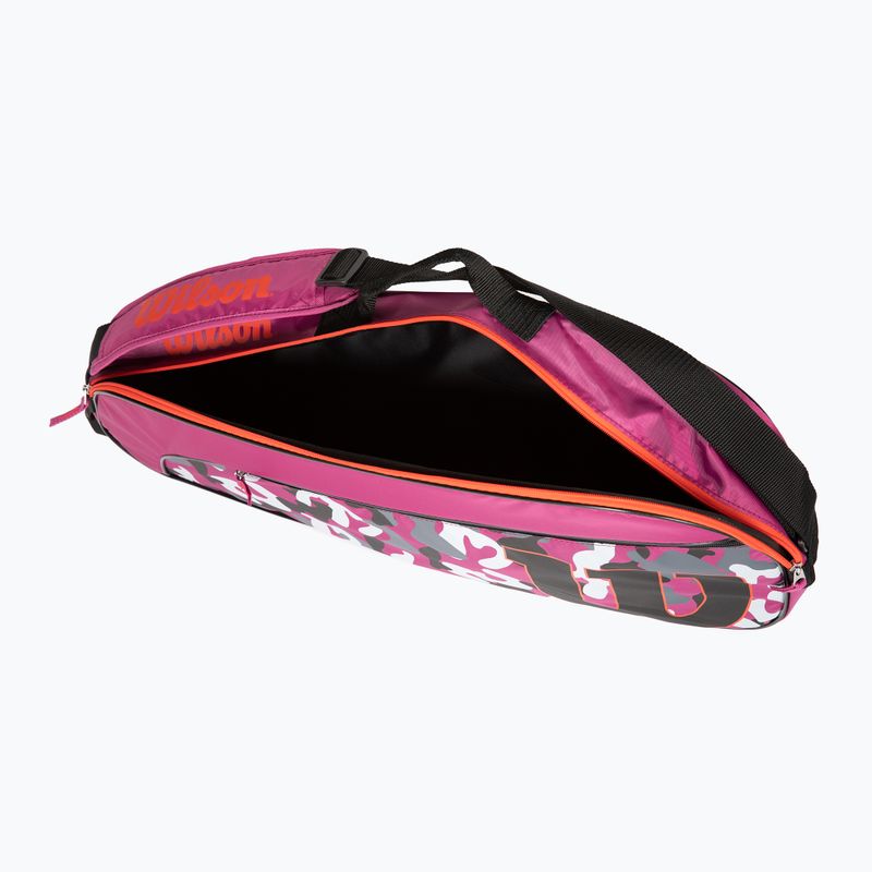 Torba tenisowa dziecięca Wilson Junior Racketbag purple/red 6