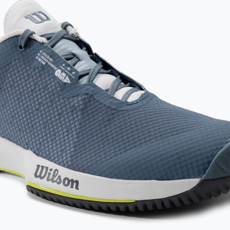 Buty do tenisa męskie Wilson Kaos Swift china blue/white/sulphur spring 7