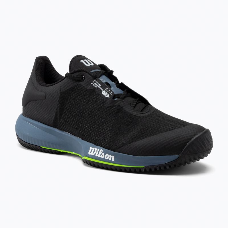 Buty do tenisa męskie Wilson Kaos Swift black/china blue/green gecko