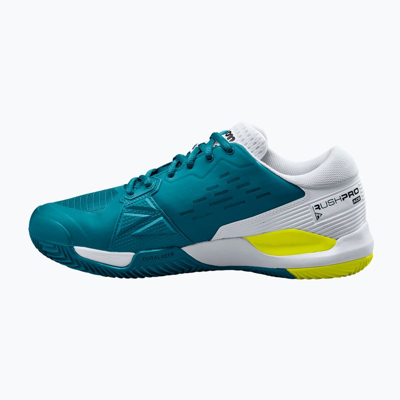 Buty do tenisa męskie Wilson Rush Pro Ace Clay blue coral/white/sulphur spring 12