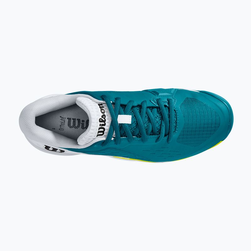 Buty do tenisa męskie Wilson Rush Pro Ace Clay blue coral/white/sulphur spring 14