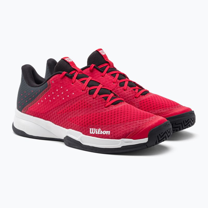 Buty do tenisa męskie Wilson Kaos Stroke 2.0 red/white/black 5