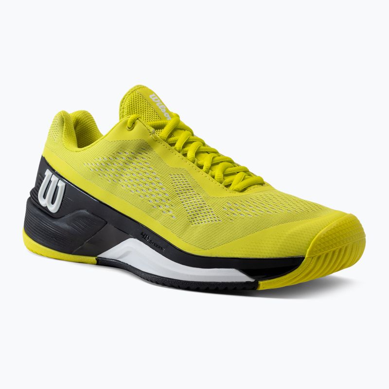 Buty do tenisa męskie Wilson Rush Pro 4.0 sulphur spring/black/white