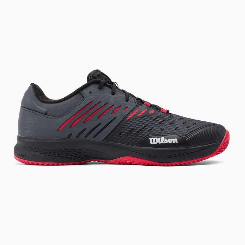 Buty do tenisa męskie Wilson Kaos Comp 3.0 black/ebony/wilson red 2