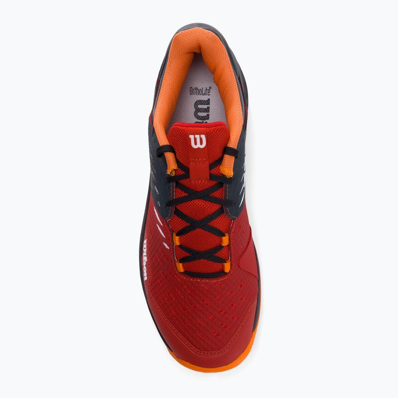 Buty do tenisa męskie Wilson Kaos Comp 3.0 wilson red/black/orange tiger 6