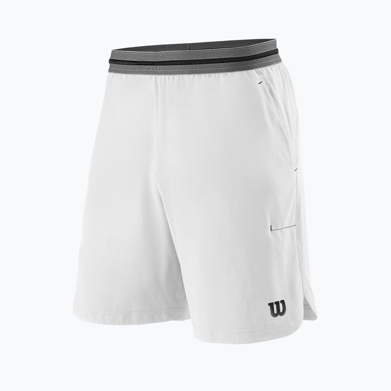 Spodenki tenisowe męskie Wilson Power 8 II white