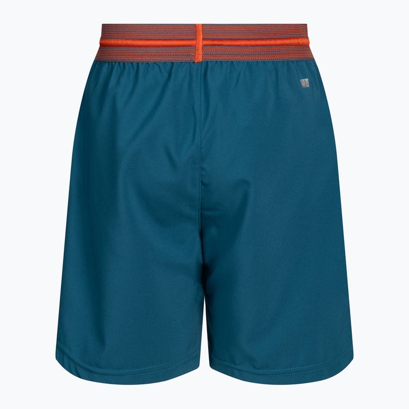 Spodenki tenisowe dziecięce Wilson Competition 7 Jr blue coral 2