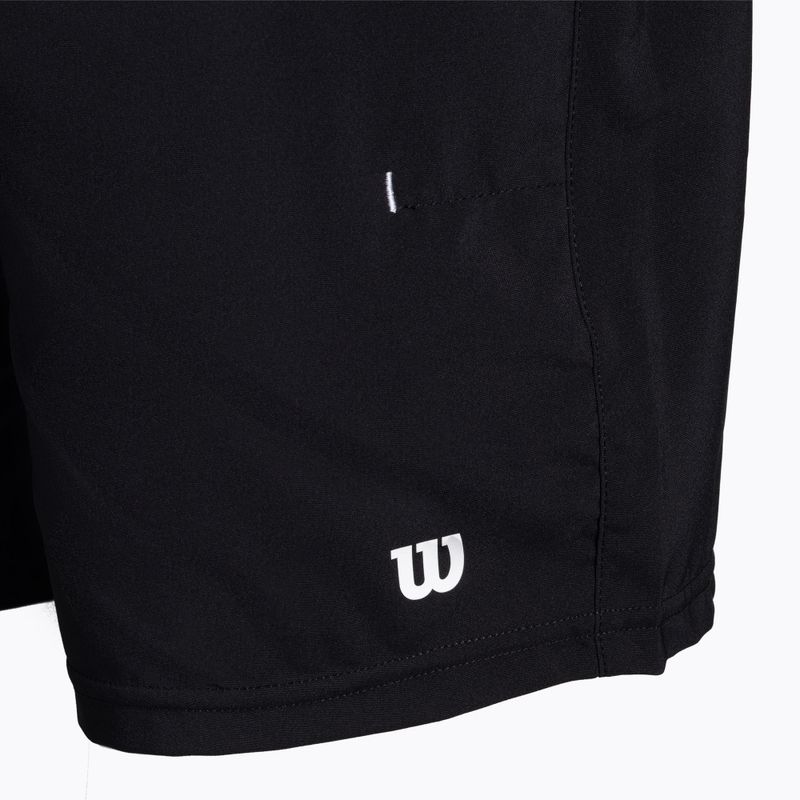 Spodenki tenisowe dziecięce Wilson Competition 7 Jr black 4