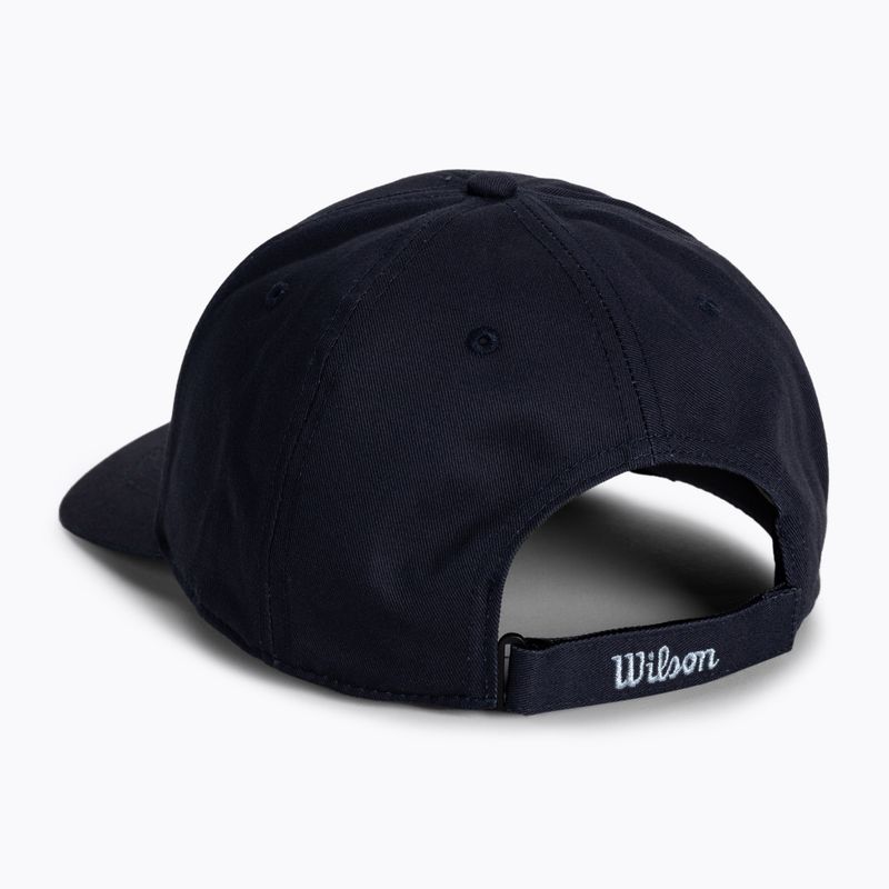 Czapka z daszkiem męska Wilson Script Twill Hat india ink 3