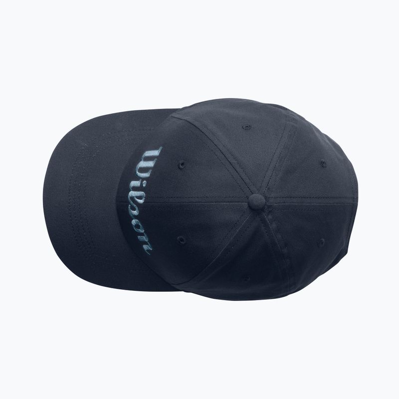 Czapka z daszkiem męska Wilson Script Twill Hat india ink 8