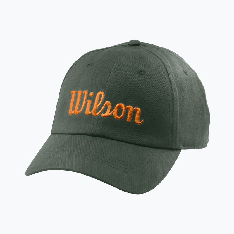 Czapka z daszkiem męska Wilson Script Twill Hat thyme 5
