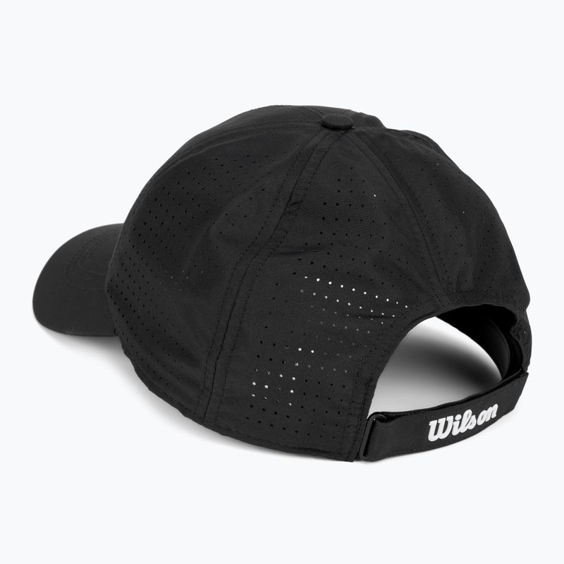 Czapka z daszkiem męska Wilson Ultralight Tennis Cap II black 3