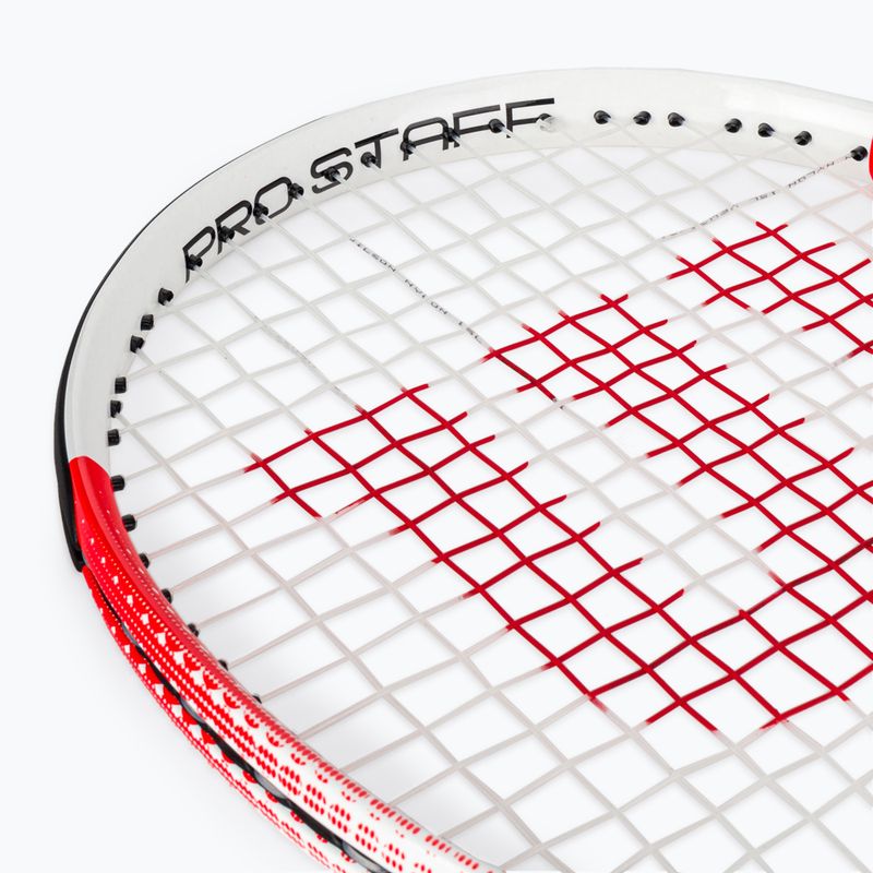 Rakieta tenisowa Wilson Pro Staff Precision Team 103 white/red/white 6