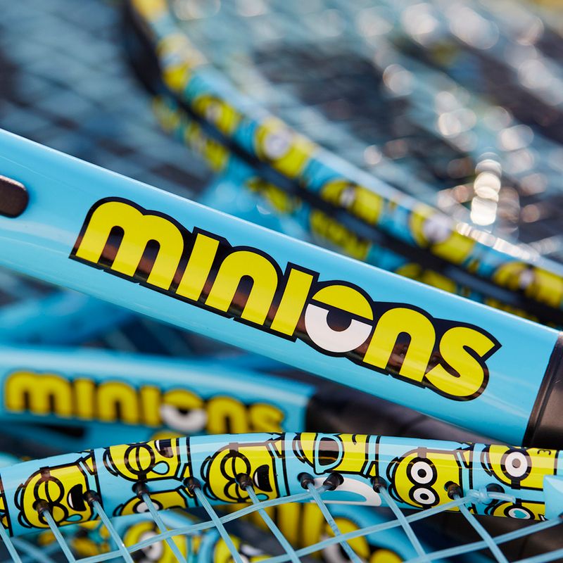 Rakieta tenisowa dziecięca Wilson Minions 2.0 Jr 23 yellow/black/black 10