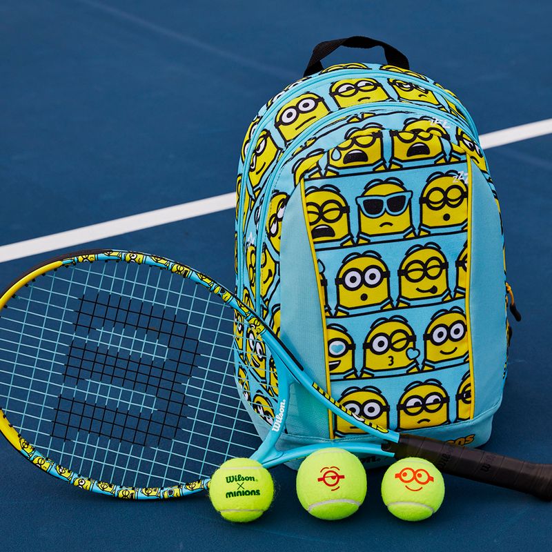 Rakieta tenisowa dziecięca Wilson Minions 2.0 Jr 25 yellow/black/black 8