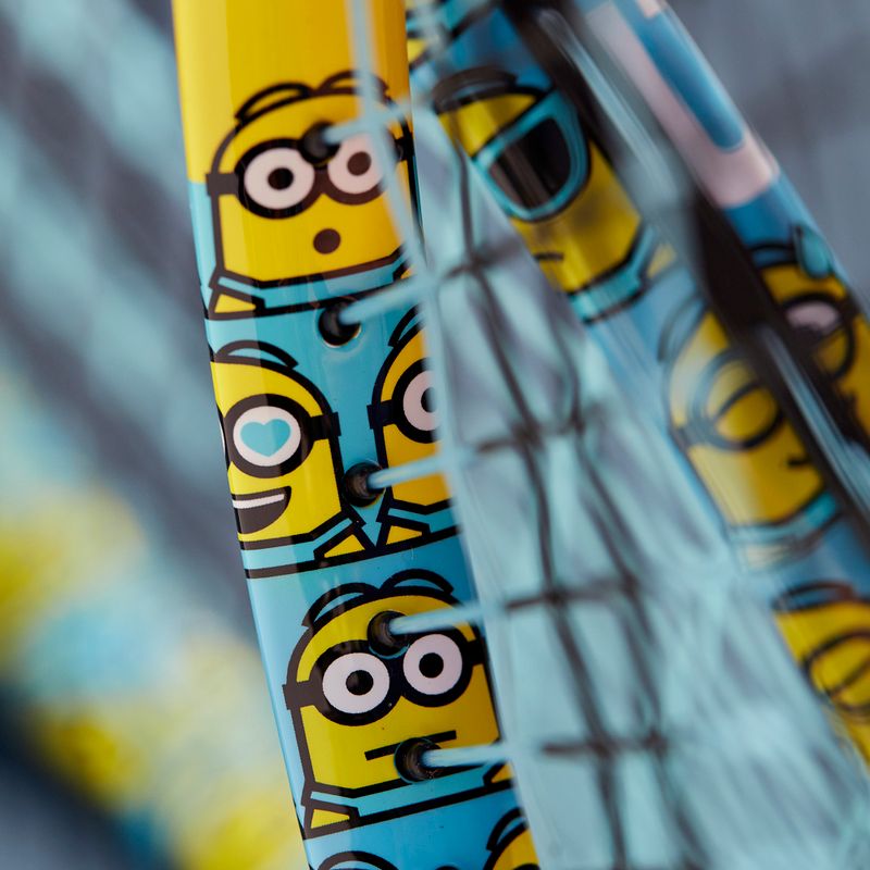 Rakieta tenisowa dziecięca Wilson Minions 2.0 Jr 25 yellow/black/black 9