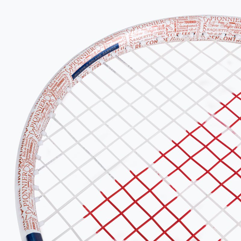 Rakieta tenisowa Wilson Roland Garros Elite white/blue 6