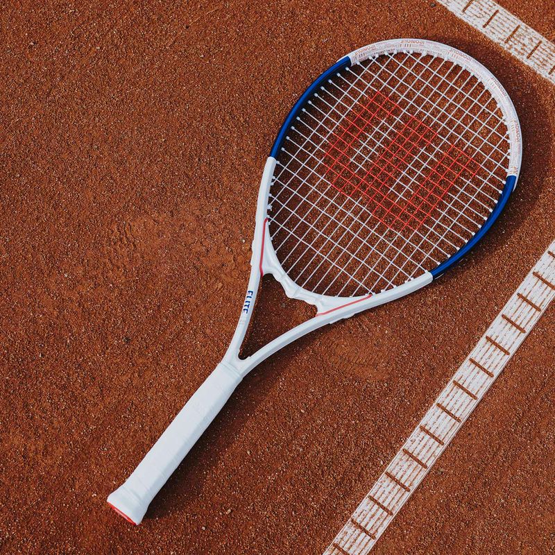 Rakieta tenisowa Wilson Roland Garros Elite white/blue 9