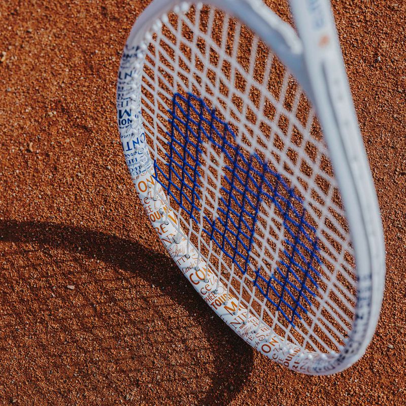 Zestaw do tenisa dziecięcy Wilson Roland Garros Elite Jr 25 Kit white/blue/orange red 16