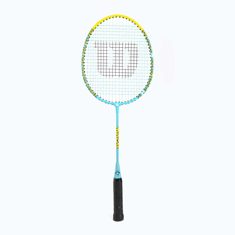 Zestaw do badmintona dziecięcy Wilson Minions 2.0 Jr 2 black/yellow 2