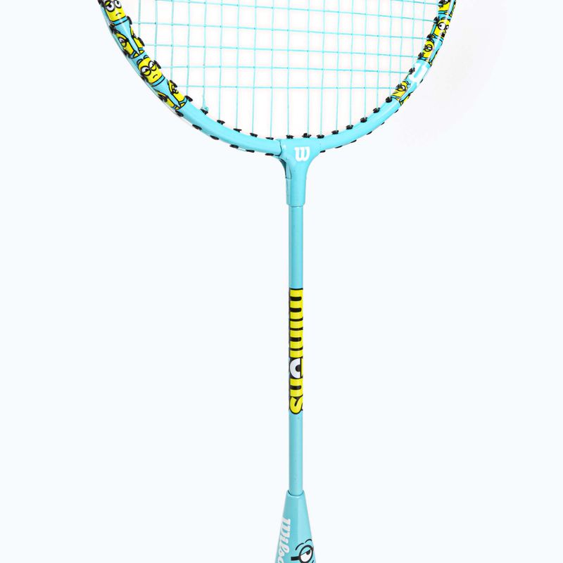 Zestaw do badmintona dziecięcy Wilson Minions 2.0 Jr 2 black/yellow 5