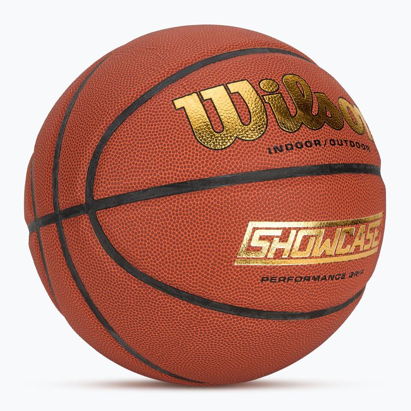 Piłka do koszykówki Wilson Showcase Comp Basketball orange rozmiar 6 2