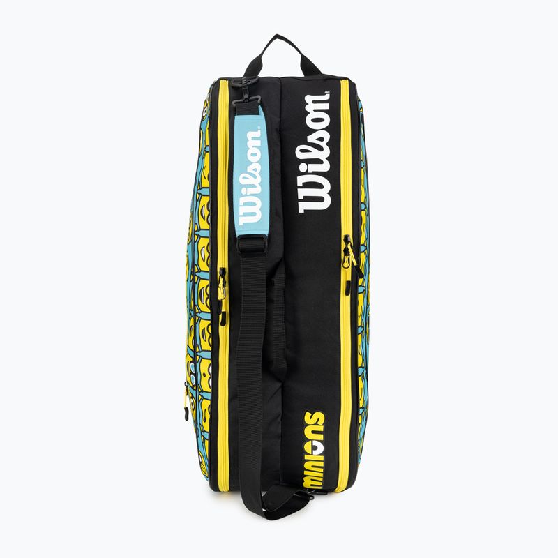 Torba tenisowa dziecięca Wilson Minions 2.0 Team 6Pk blue yellow black 5