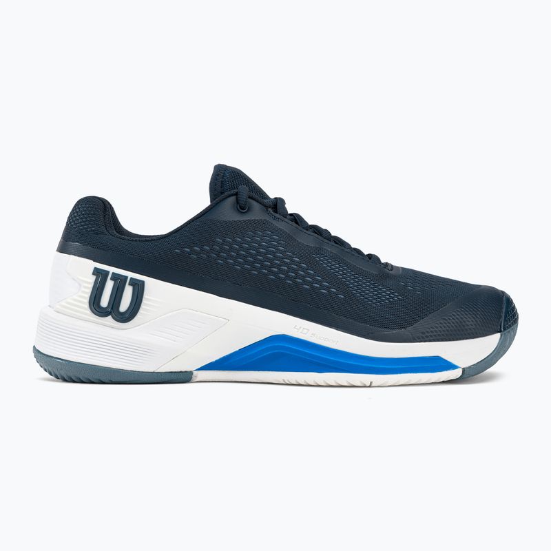 Buty do tenisa męskie Wilson Rush Pro 4.0 navy blaze/white 2