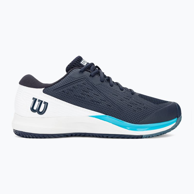 Buty do tenisa męskie Wilson Rush Pro Ace navy blazer/wite/blue atoll 2