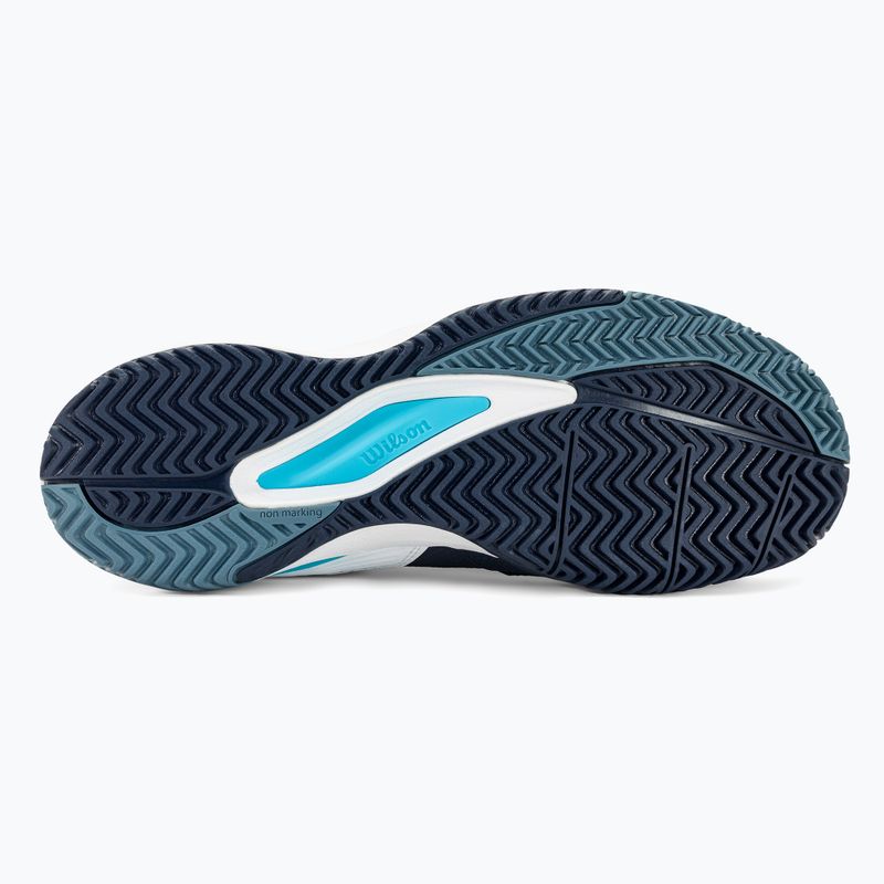 Buty do tenisa męskie Wilson Rush Pro Ace navy blazer/wite/blue atoll 5