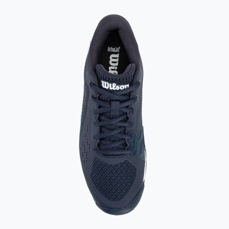 Buty do tenisa męskie Wilson Rush Pro Ace navy blazer/wite/blue atoll 6