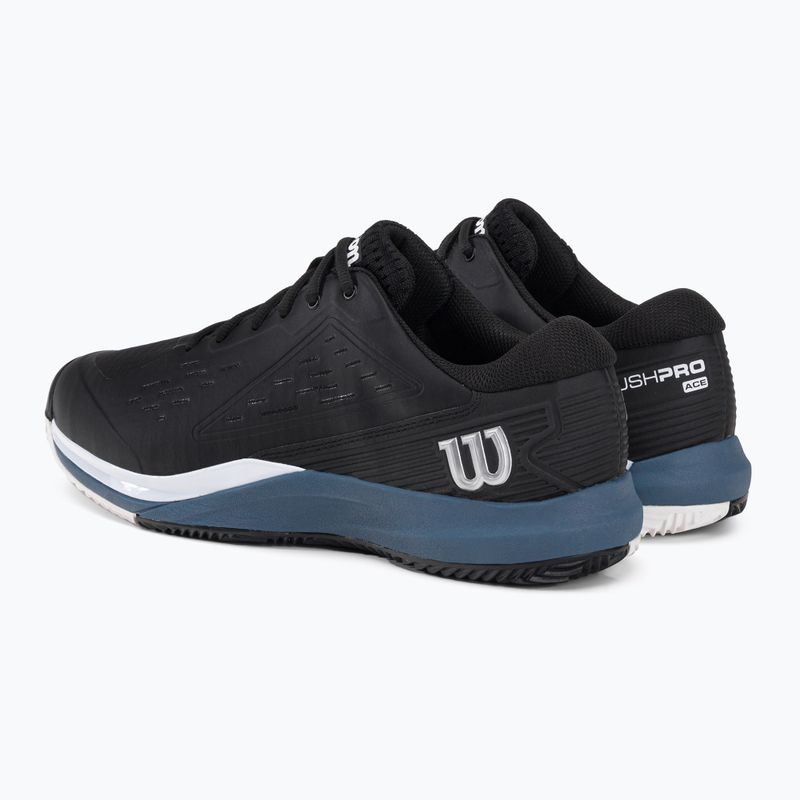 Buty do tenisa męskie Wilson Rush Pro Ace Clay black/ chin 4