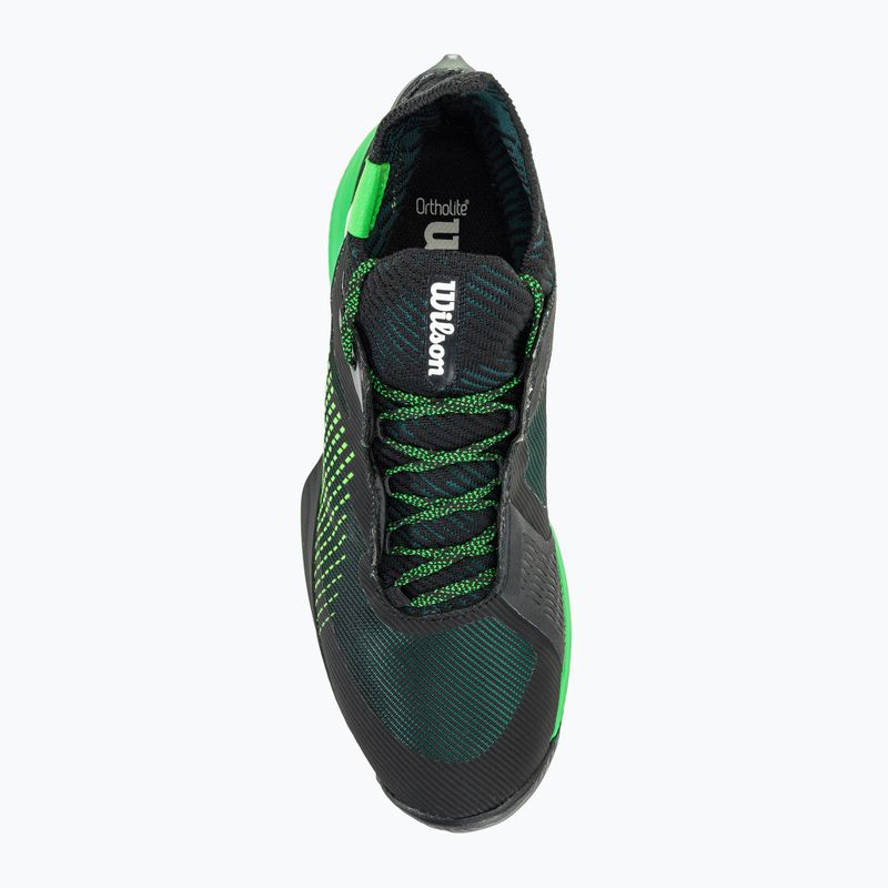 Buty do tenisa męskie Wilson Kaos Rapide STF black/green 6