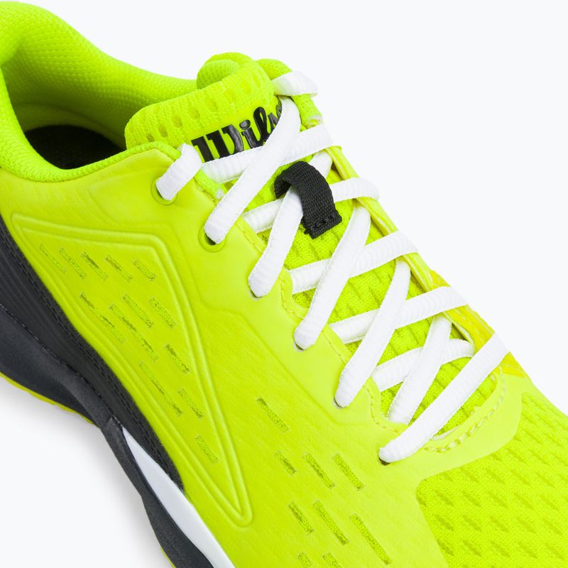 Buty do tenisa dziecięce Wilson Rush Pro Ace Safety Jr black/neon yellow 7