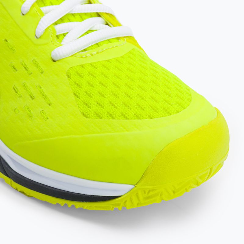 Buty do tenisa dziecięce Wilson Rush Pro Ace Safety Jr black/neon yellow 8