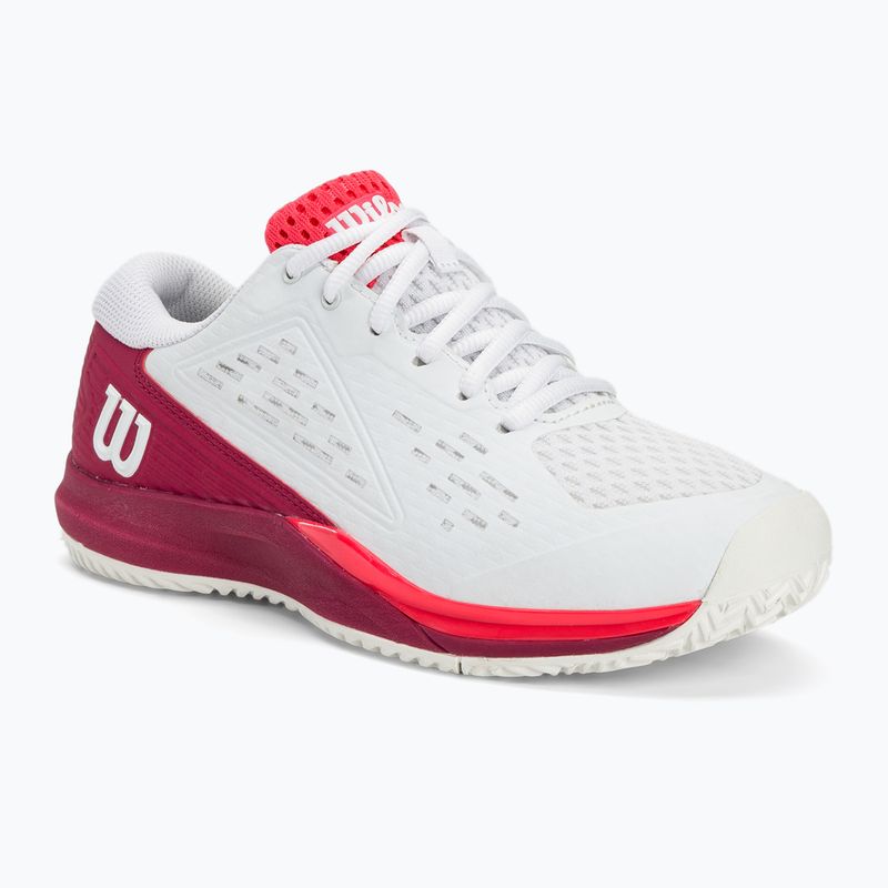 Buty do tenisa dziecięce Wilson Rush Pro Ace JR white/beet red/diva pink