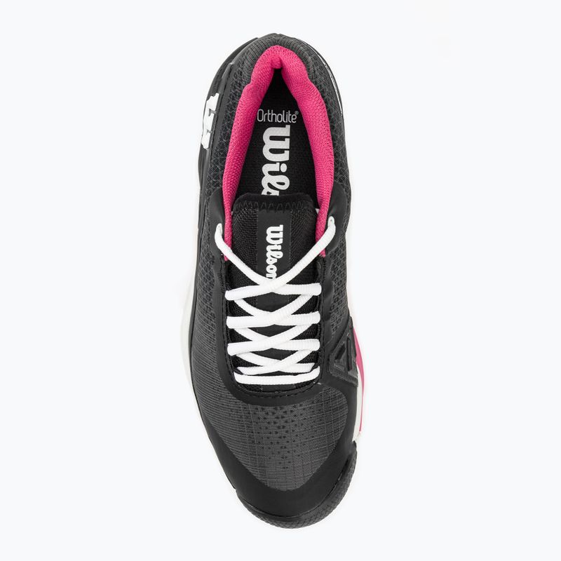 Buty do tenisa damskie Wilson Rush Pro 4.0 Clay W black/hot pink/white 5
