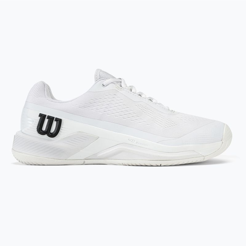 Buty do tenisa męskie Wilson Rush Pro 4.0 white/white/black 2