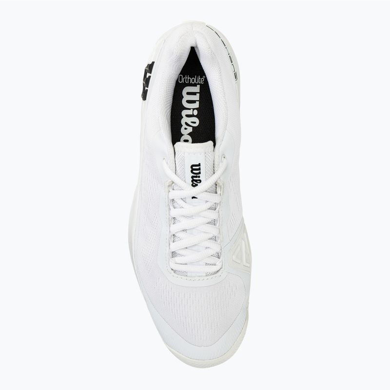 Buty do tenisa męskie Wilson Rush Pro 4.0 white/white/black 5