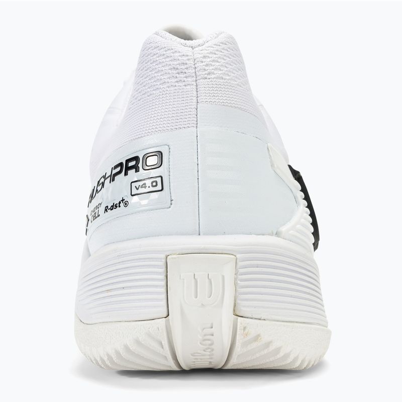 Buty do tenisa męskie Wilson Rush Pro 4.0 white/white/black 6