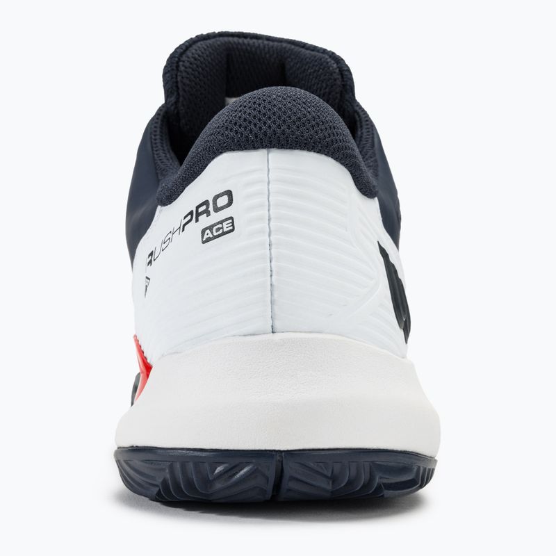 Buty do tenisa męskie Wilson Rush Pro Ace Clay navy blazer/white/infrared 6
