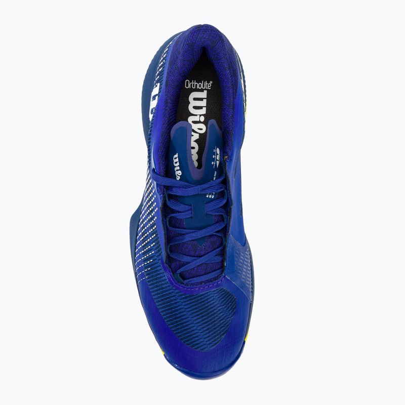 Buty do tenisa męskie Wilson Kaos Swift 1.5 Clay bluing/sulphur spring/blue print 5