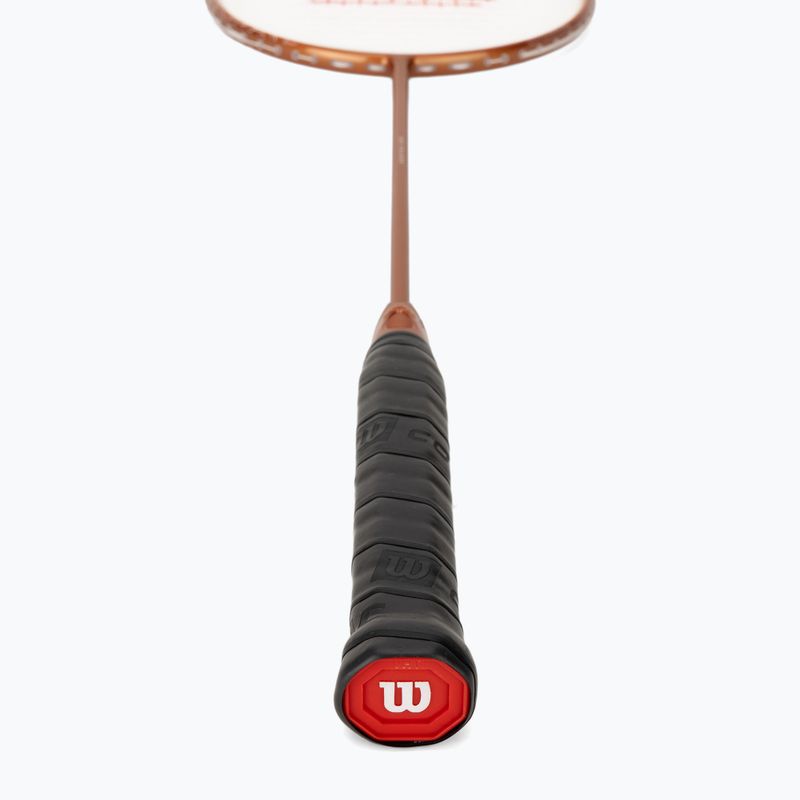 Rakieta do badmintona Wilson Vertex 300 bronze/white 3